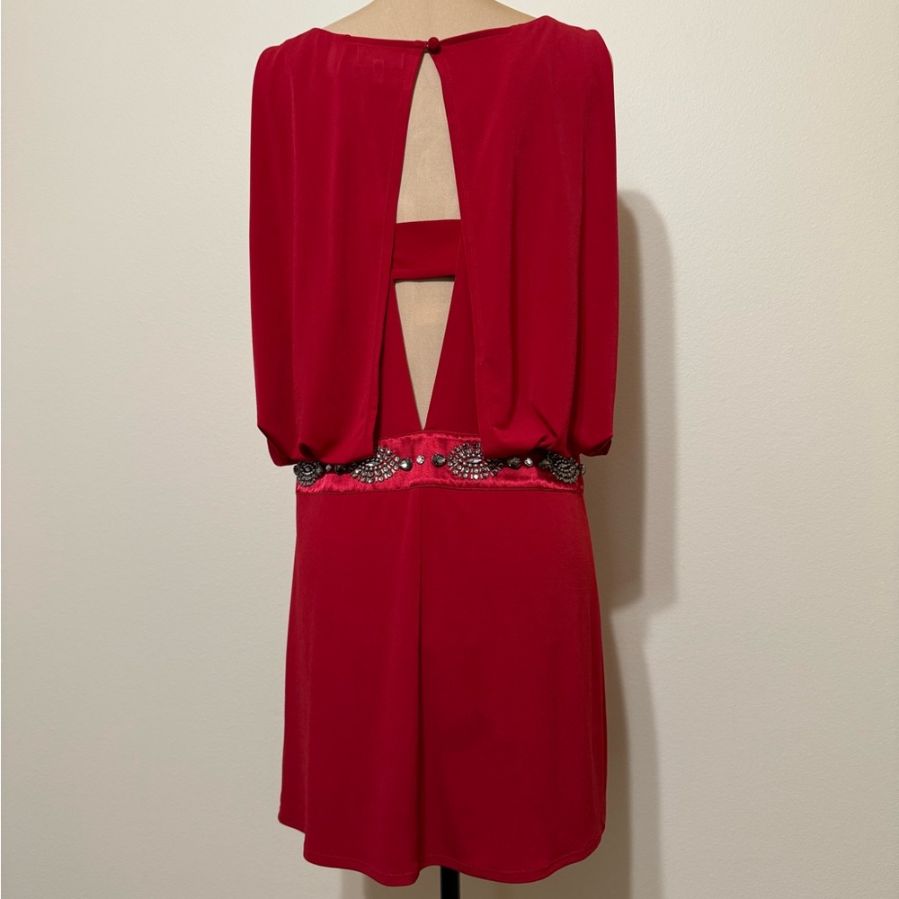 Vintage - Laundry by Shelli Segal‎ Dress with Gorgeous Peekaboo Back Detail